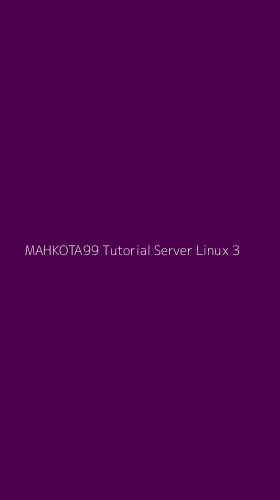 Tampilan Antarmuka Aplikasi Mahkota99 Tutorial Server Linux - 3