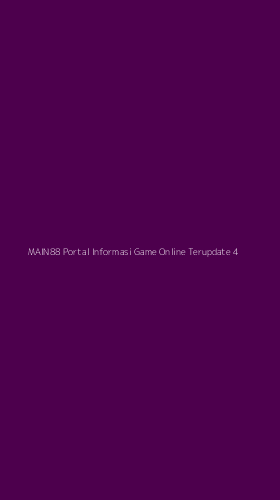 Tampilan Antarmuka Aplikasi Main88 Portal Informasi Game Online Terupdate - 4