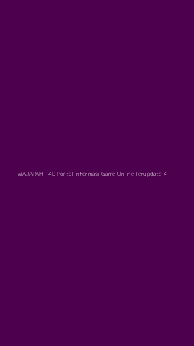 Tampilan Antarmuka Aplikasi Majapahit4d Portal Informasi Game Online Terupdate - 4