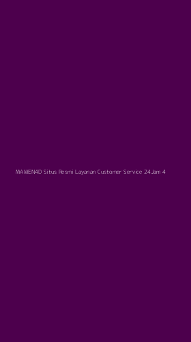 Tampilan Antarmuka Aplikasi Mamen4d Situs Resmi Layanan Customer Service 24jam - 4