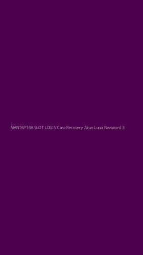 Tampilan Antarmuka Aplikasi Mantap168 Slot Login Cara Recovery Akun Lupa Password - 3