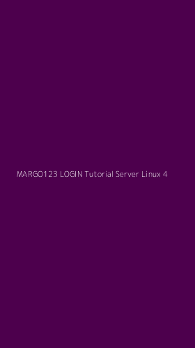 Tampilan Antarmuka Aplikasi Margo123 Login Tutorial Server Linux - 4
