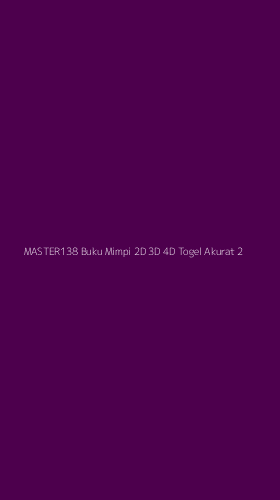 Tampilan Antarmuka Aplikasi Master138 Buku Mimpi 2d 3d 4d Togel Akurat - 2