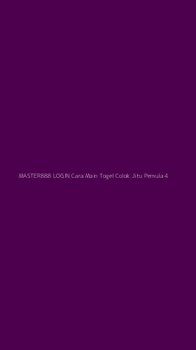 Tampilan Antarmuka Aplikasi Master888 Login Cara Main Togel Colok Jitu Pemula - 4