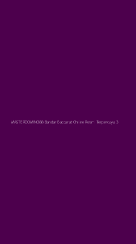 Tampilan Antarmuka Aplikasi Masterdomino88 Bandar Baccarat Online Resmi Terpercaya - 3