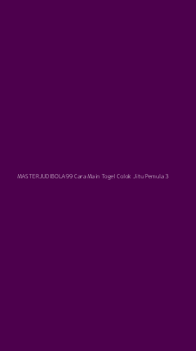 Tampilan Antarmuka Aplikasi Masterjudibola99 Cara Main Togel Colok Jitu Pemula - 3