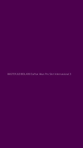 Tampilan Antarmuka Aplikasi Masterjudibola99 Daftar Akun Pro Slot Internasional - 3
