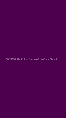 Tampilan Antarmuka Aplikasi Masterjudibola99 Situs Terpercaya Pilihan Utama Player - 4