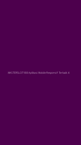 Tampilan Antarmuka Aplikasi Masterslot188 Aplikasi Mobile Responsif Terbaik - 4