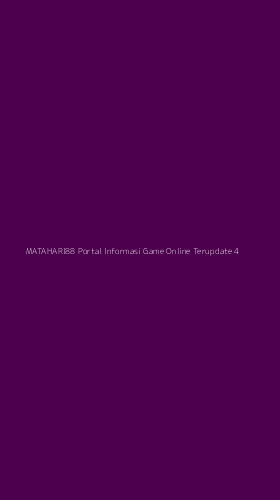 Tampilan Antarmuka Aplikasi Matahari88 Portal Informasi Game Online Terupdate - 4