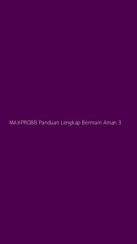 Tampilan Antarmuka Aplikasi Maxpro88 Panduan Lengkap Bermain Aman - 3