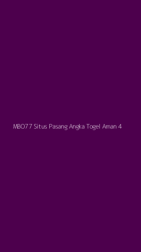 Tampilan Antarmuka Aplikasi Mbo77 Situs Pasang Angka Togel Aman - 4