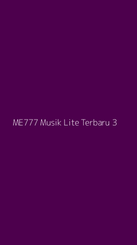 Tampilan Antarmuka Aplikasi Me777 Musik Lite Terbaru - 3