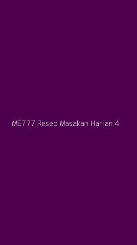 Tampilan Antarmuka Aplikasi Me777 Resep Masakan Harian - 4