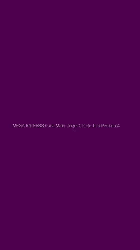 Tampilan Antarmuka Aplikasi Megajoker88 Cara Main Togel Colok Jitu Pemula - 4