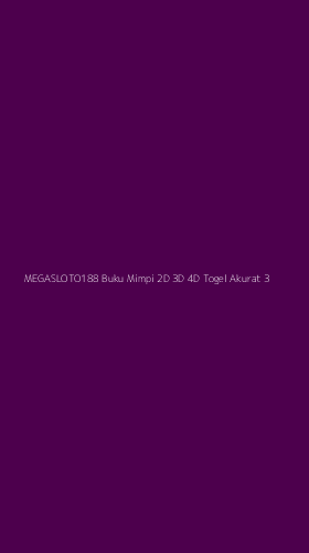 Tampilan Antarmuka Aplikasi Megasloto188 Buku Mimpi 2d 3d 4d Togel Akurat - 3