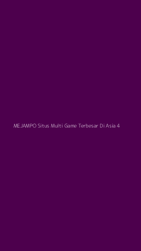 Tampilan Antarmuka Aplikasi Mejampo Situs Multi Game Terbesar Di Asia - 4