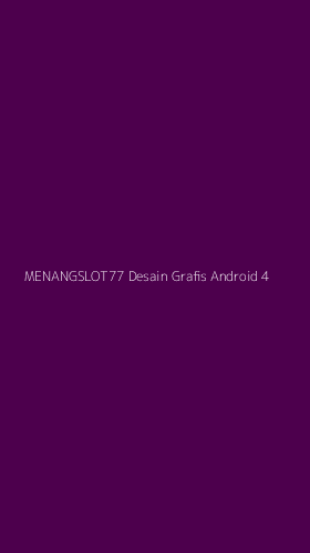 Tampilan Antarmuka Aplikasi Menangslot77 Desain Grafis Android - 4