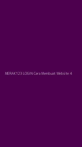 Tampilan Antarmuka Aplikasi Merak123 Login Cara Membuat Website - 4