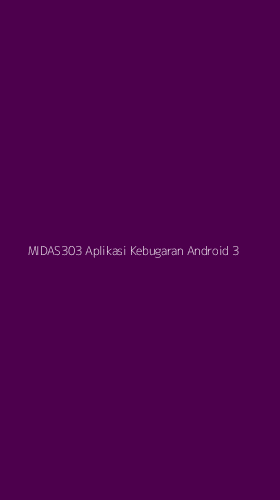 Tampilan Antarmuka Aplikasi Midas303 Aplikasi Kebugaran Android - 3