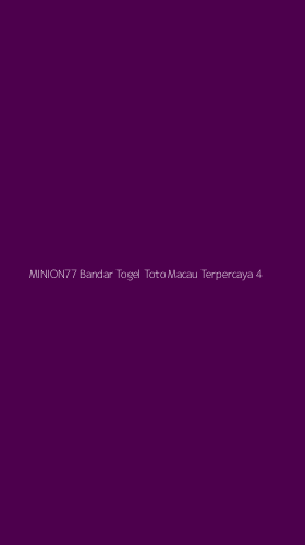 Tampilan Antarmuka Aplikasi Minion77 Bandar Togel Toto Macau Terpercaya - 4