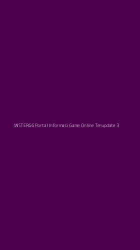 Tampilan Antarmuka Aplikasi Mister66 Portal Informasi Game Online Terupdate - 3