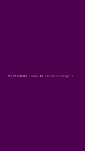Tampilan Antarmuka Aplikasi Modalhokki88 Bandar Slot Terbesar Pasti Bayar - 3