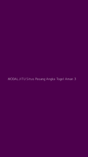 Tampilan Antarmuka Aplikasi Modaljitu Situs Pasang Angka Togel Aman - 3
