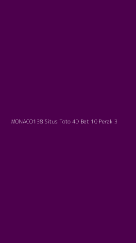 Tampilan Antarmuka Aplikasi Monaco138 Situs Toto 4d Bet 10 Perak - 3