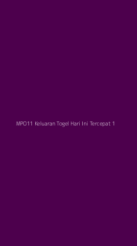 Tampilan Antarmuka Aplikasi Mpo11 Keluaran Togel Hari Ini Tercepat - 1