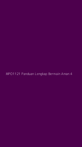 Tampilan Antarmuka Aplikasi Mpo1121 Panduan Lengkap Bermain Aman - 4