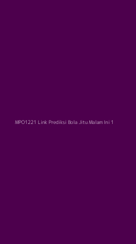 Tampilan Antarmuka Aplikasi Mpo1221 Link Prediksi Bola Jitu Malam Ini - 1