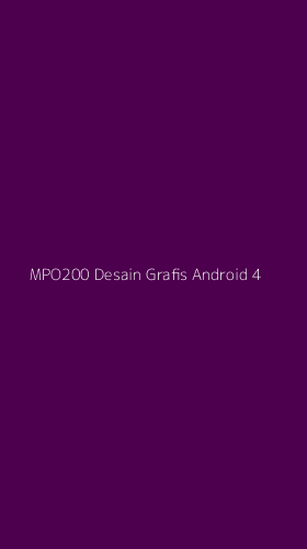 Tampilan Antarmuka Aplikasi Mpo200 Desain Grafis Android - 4