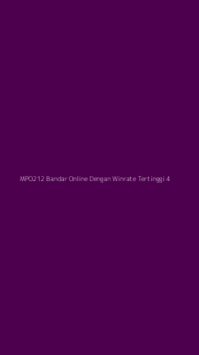 Tampilan Antarmuka Aplikasi Mpo212 Bandar Online Dengan Winrate Tertinggi - 4
