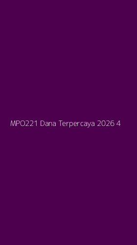 Tampilan Antarmuka Aplikasi Mpo221 Dana Terpercaya 2026 - 4