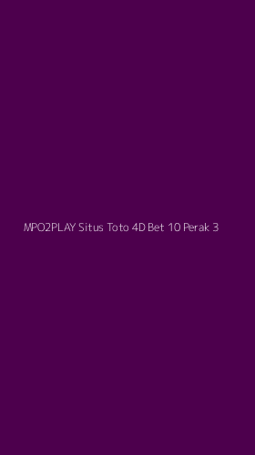 Tampilan Antarmuka Aplikasi Mpo2play Situs Toto 4d Bet 10 Perak - 3