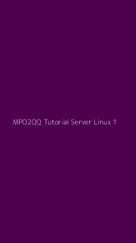 Tampilan Antarmuka Aplikasi Mpo2qq Tutorial Server Linux - 1