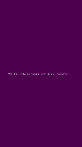 Tampilan Antarmuka Aplikasi Mpo338 Portal Informasi Game Online Terupdate - 2