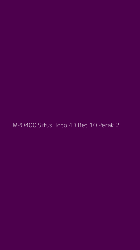 Tampilan Antarmuka Aplikasi Mpo400 Situs Toto 4d Bet 10 Perak - 2