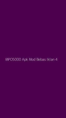 Tampilan Antarmuka Aplikasi Mpo5000 Apk Mod Bebas Iklan - 4
