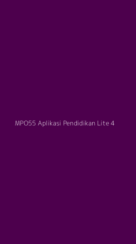 Tampilan Antarmuka Aplikasi Mpo55 Aplikasi Pendidikan Lite - 4