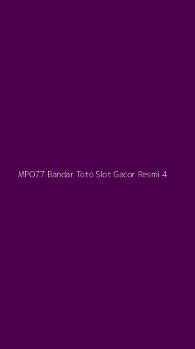 Tampilan Antarmuka Aplikasi Mpo77 Bandar Toto Slot Gacor Resmi - 4