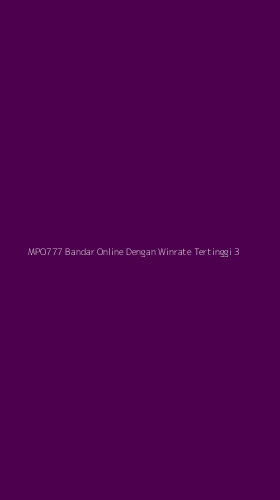 Tampilan Antarmuka Aplikasi Mpo777 Bandar Online Dengan Winrate Tertinggi - 3