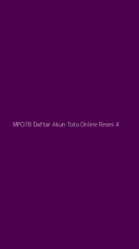 Tampilan Antarmuka Aplikasi Mpo78 Daftar Akun Toto Online Resmi - 4