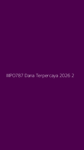 Tampilan Antarmuka Aplikasi Mpo787 Dana Terpercaya 2026 - 2