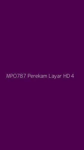 Tampilan Antarmuka Aplikasi Mpo787 Perekam Layar Hd - 4