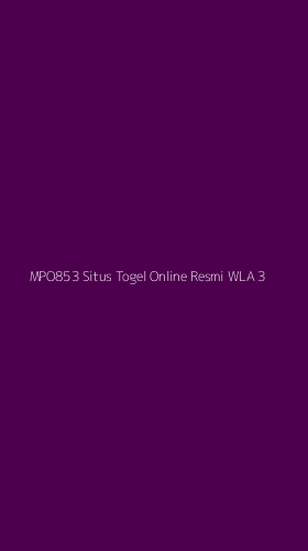 Tampilan Antarmuka Aplikasi Mpo853 Situs Togel Online Resmi Wla - 3