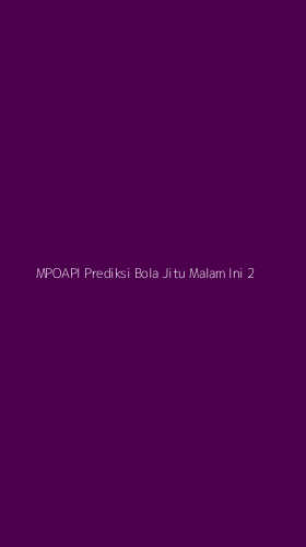 Tampilan Antarmuka Aplikasi Mpoapi Prediksi Bola Jitu Malam Ini - 2