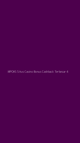 Tampilan Antarmuka Aplikasi Mpoas Situs Casino Bonus Cashback Terbesar - 4