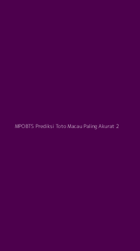 Tampilan Antarmuka Aplikasi Mpobts Prediksi Toto Macau Paling Akurat - 2
